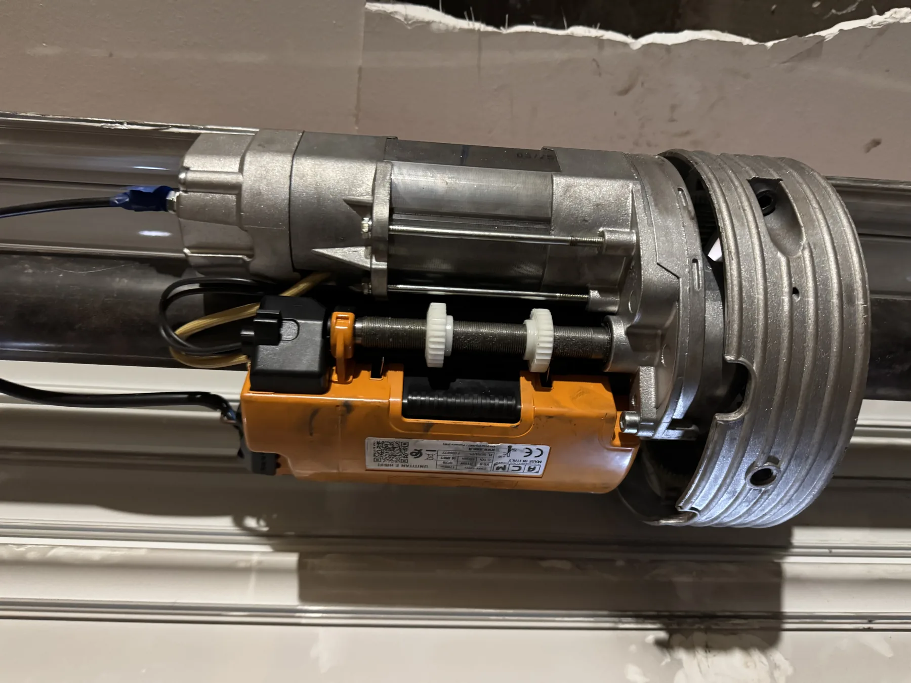 Motor de cierre enrollable